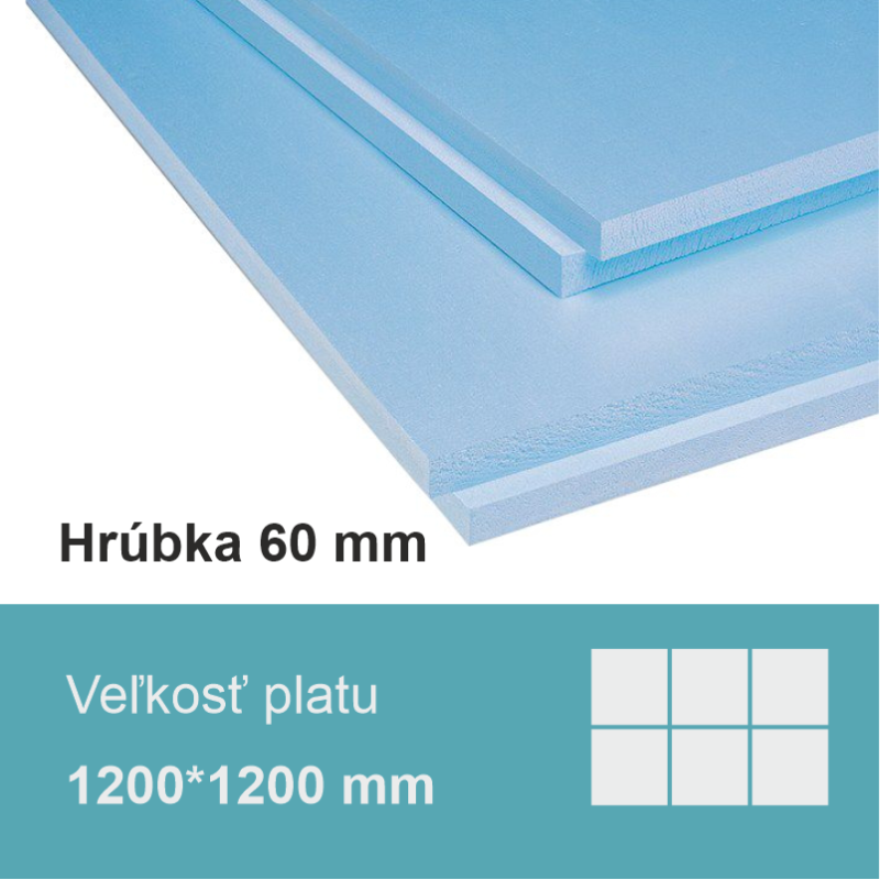 STYRODUR (120*120cm)-hrub. 6cm