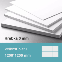 PLAST (120*120cm)-Hrub. 3mm