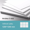 PLAST (120*120cm)-Hrub. 3mm
