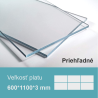 PLEXI Priehľadné (60*110) - Hr. 3mm