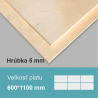 PREGLEJKA Breza (60*110) - Hr. 5mm