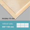 PREGLEJKA Breza (60*110) - Hr. 10mm