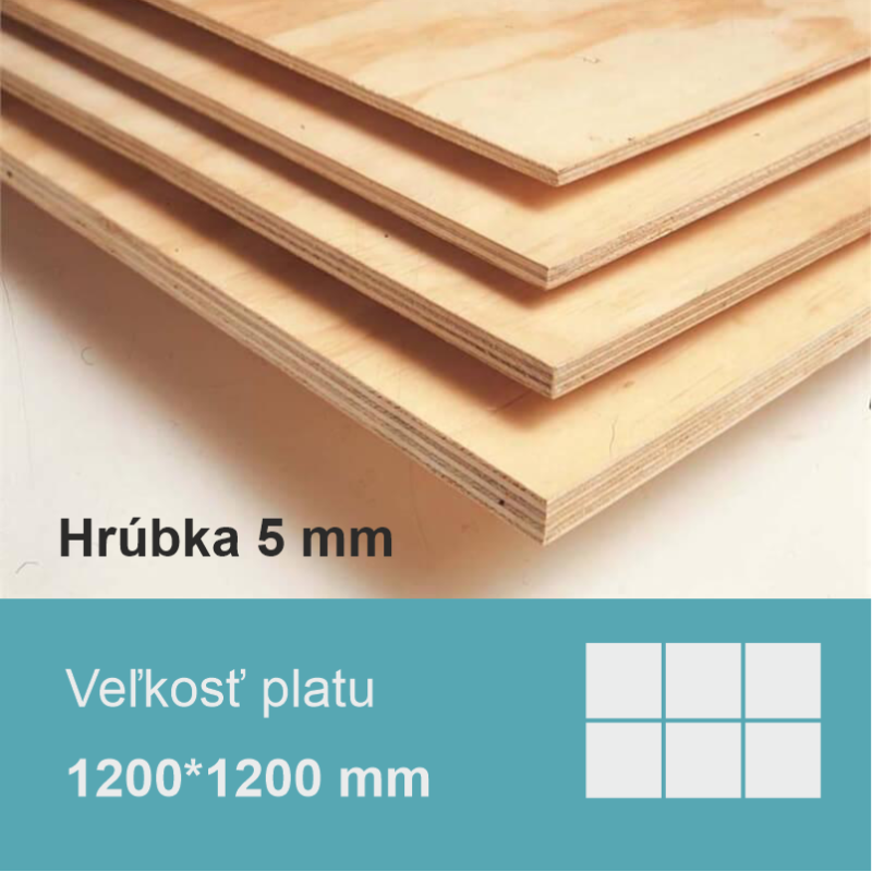 PREGLEJKA Breza (120*120) - Hr. 5mm