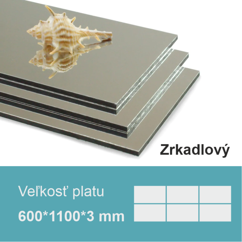 ACP Zrkadlový (60*110) - HR. 3MM